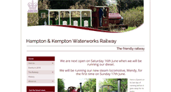Desktop Screenshot of hamptonkemptonrailway.org.uk